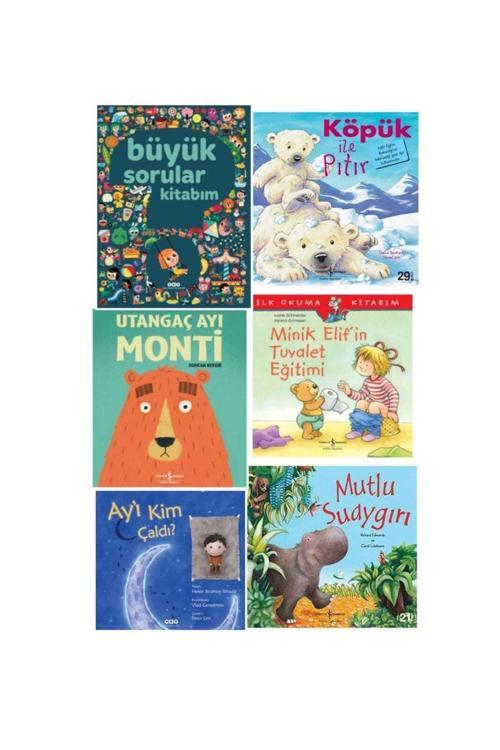 Büyük Sorular Kitabım,köpük Ile Pıtır,monti ,suaygırı ,ay'ı Kım Caldı Ve Tuvalet Eğitimi