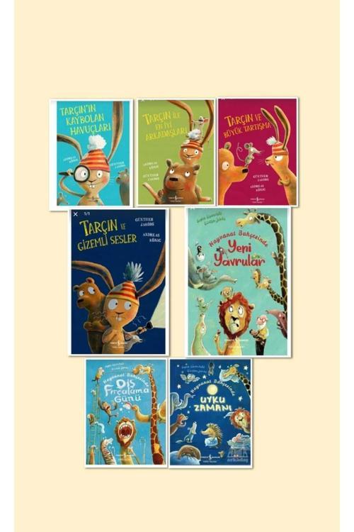 Hayvanat Bahçesinde Diş Fırçalama Seti Ve Tarçının Kaybolan Havuçları Seti 7 Kitap