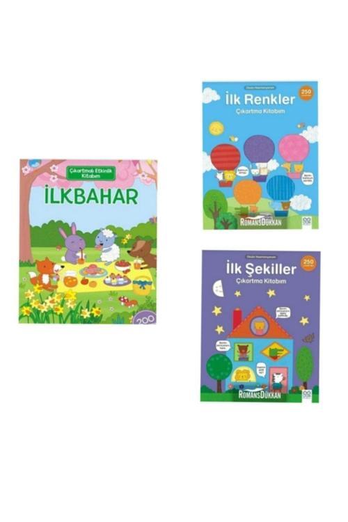Lk Renkler Çıkarma Kitabım ,ilk Şekiller Çıkarma Kitabım Ve Çıkarmalı Etkinlik Kitabım Ilk Bahar