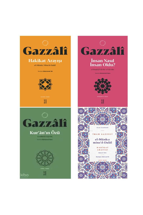 Ketebe Yayınları Gazali'Den 4'Lü Kitap Seti