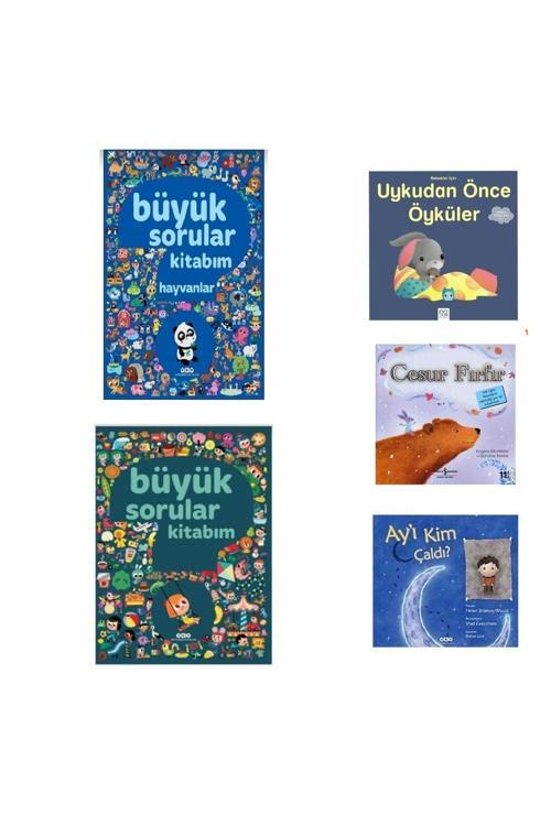 Büyük Sorular Kitabım 1 Ve 2 , Uykudan Önce Öyküler , Cesur Fırfır , Ayı Kim Çaldı