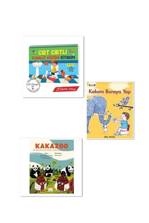 kakazoo , cırtcırtlı tuvalet eğitimi kitabım ve kakanı buraya yap