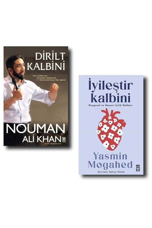 Timaş Yayınları Dirilt Kalbini/ İyileştir Kalbini/ Nouman Ali Khan+Yasmin Mogahed Seti