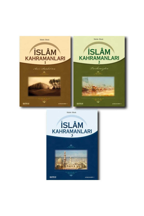 Erkam Yayınları İslam Kahramanları 1-2-3 / Sadık Dana