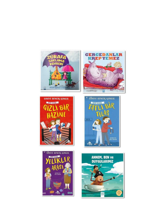 annem ben ve duygularımız,gergedanlar krep yemez,tatlı bir telaş,yelekler arası ve gizli bir hazine