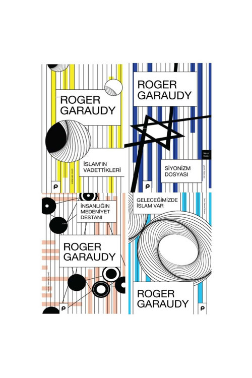 Pınar Yayınları Roger Garaudy 4'Lü Kitap Seti