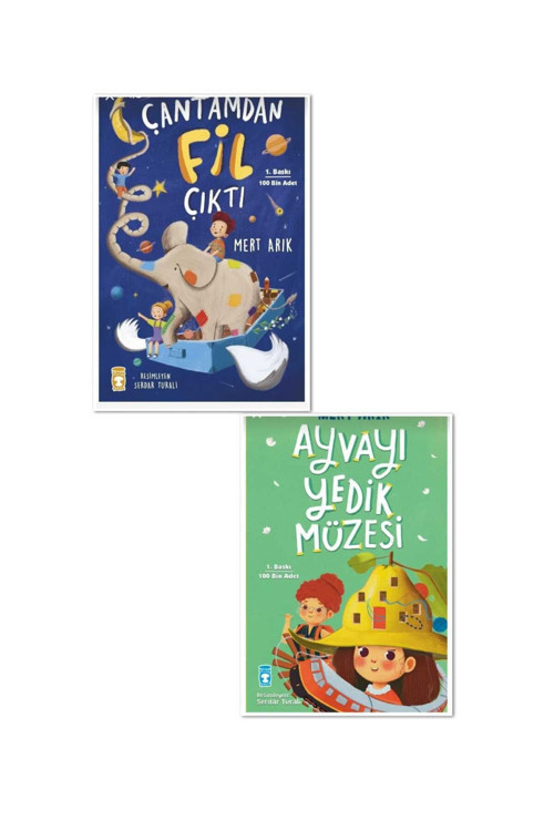 ayvayı yedik müzesi ve çantamdan fil çıktı( mert arık 2 li set)