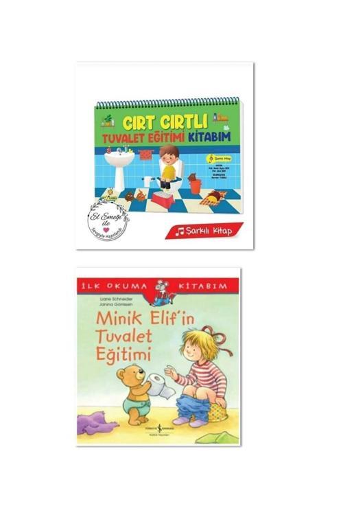 minik elifin tuvalet eğitimi ve cırt cırtlı tuvalet eğitimi kitabım