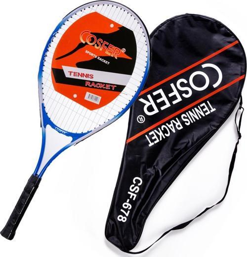 27 İnç Çantalı Lüx Tenis Raketi Mavi