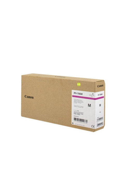 ® Pfı-706 M (Magenta) Kırmızı Plotter Orijinal Mürekkep Kartuş 700 Ml