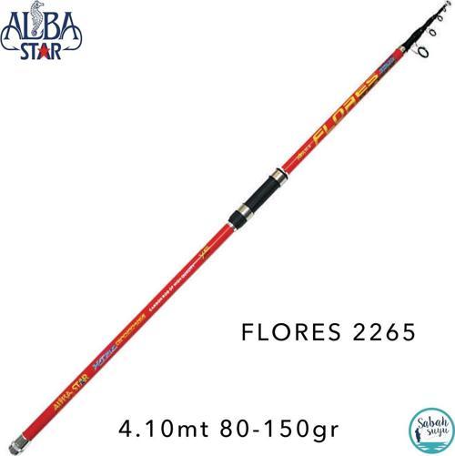 2265 Flores 4.10mt 80-150gr Teleskopik Surf Kamış