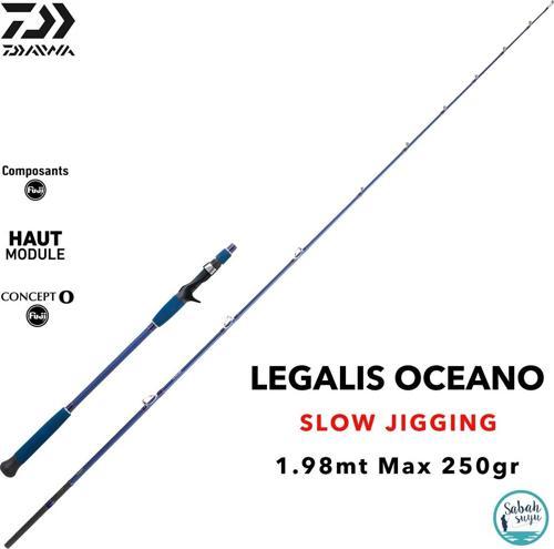 Legalis Oceano JG 1.98mt Max 250gr (S2P) Tetikli Slow Jigging Kamış