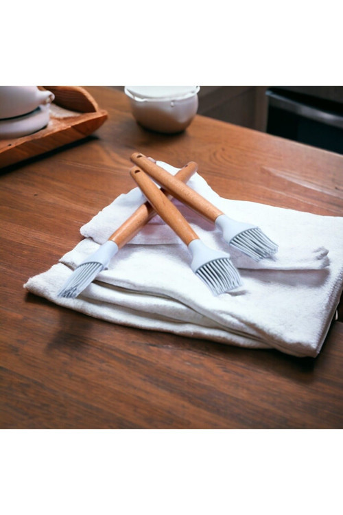 Bambu Silikon Kaşık(Turkuaz)