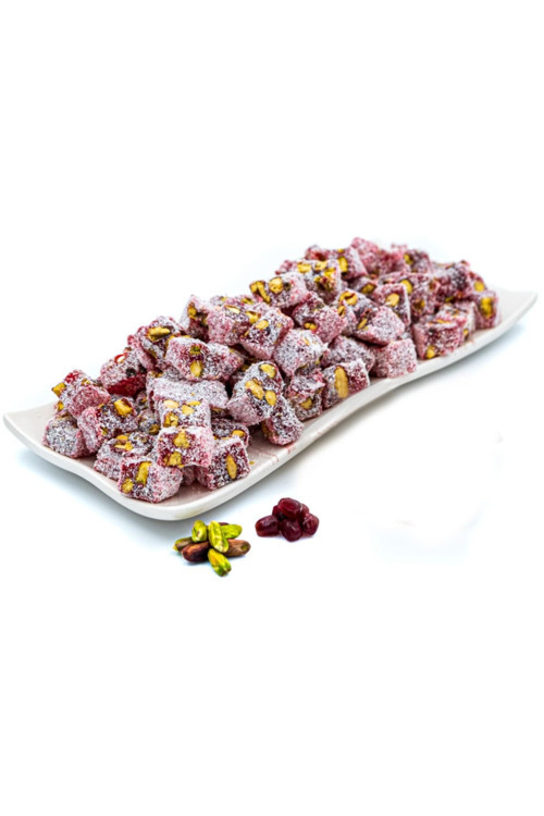 Nar Aromalı Antep Fıstıklı Mini Lokum 2 Kg
