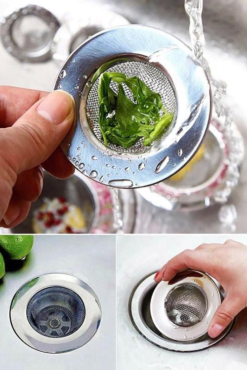 Paslanmaz Çelik Lavabo Süzgeci