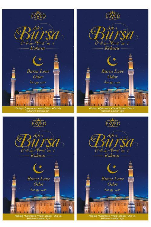 Dolap Ve Çekmece Kokusu Bursa Ulu Cami Kokusu - 4 Adet