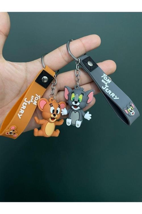 Tom Ve Jerry 3D Çift Anahtarlık 2 Adet