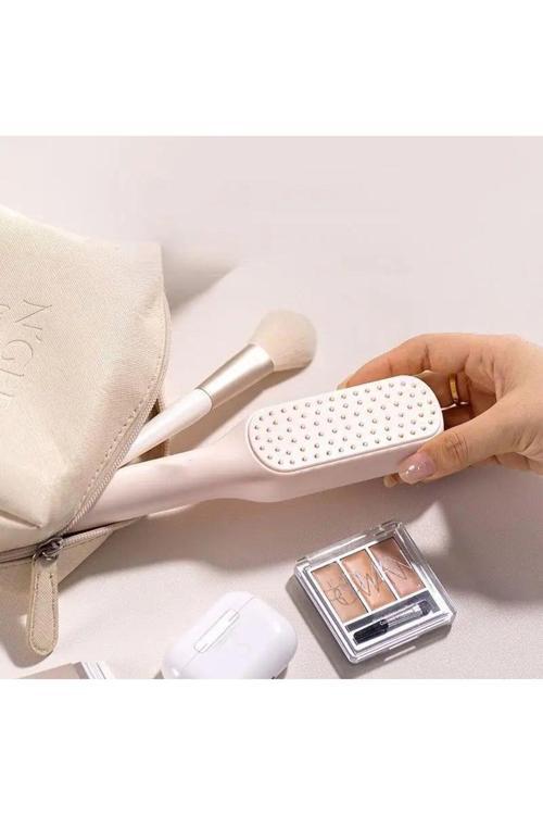 Basma Fonksiyonlu Kendi Kendini Temizleyen Saç Açıcı Masaj Tarağı