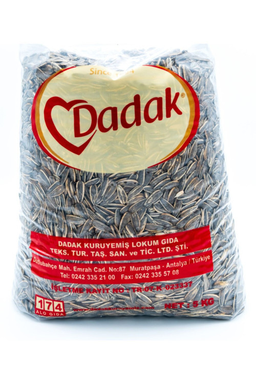 Tuzsuz Siyah Çekirdek 5 Kg