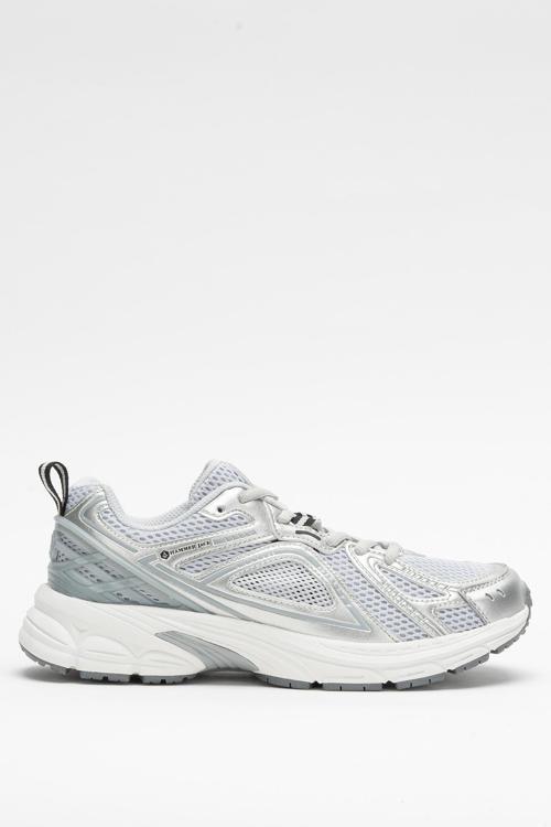 Kadın Kalın Taban Fileli Sneaker HJ 25028Z GÜMÜŞ