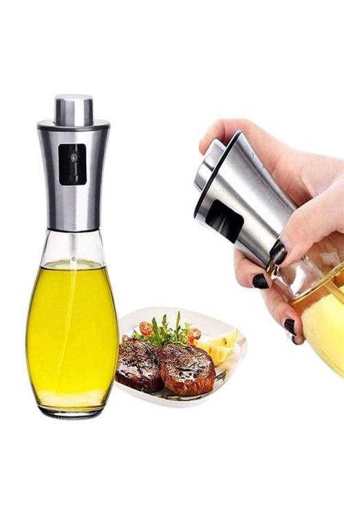 Çok Amaçlı Spreyli Sızdırmaz Cam Şişe Yağdanlık Limon Sirke Sos Püskürtücü Dağıtıcı Sprey