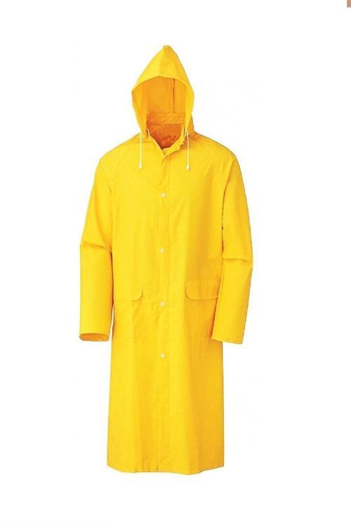 Kapşonlu Cepli Lüx Yağmurluk Su Geçirmez - Standart Beden 2Xl