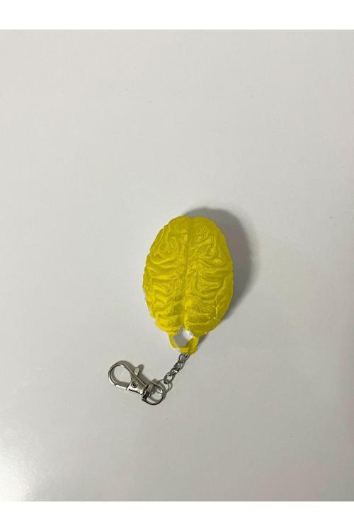 Use It (Kullan Onu ) Büyük Boy Beyin Anahtarlıklı Çanta Süsü Yaratıcı Komik Hediyelik 8 Cm