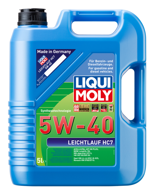 Leichtlauf HC7 5W-40 Motor Yağı (5 Litre) Yeni Üretim Tarihli