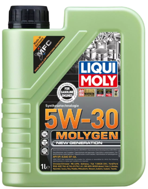 Molygen New Generation 5W-30 (1 Litre) Yeni Üretim Tarihli