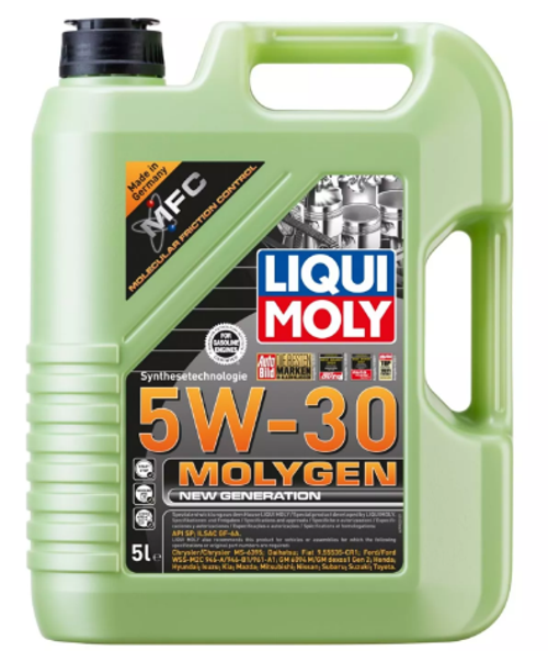Molygen New Generation 5W-30 (5 Litre) Yeni Üretim Tarihli