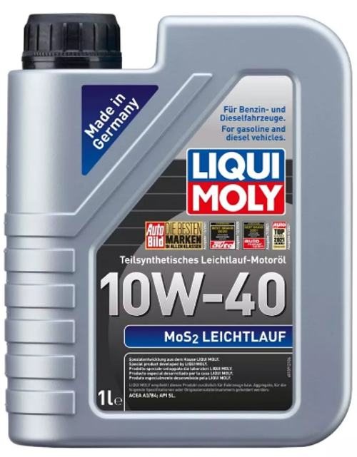 Mos2 Leichtlauf 10W-40 (1 Litre) Yeni Üretim Tarihli