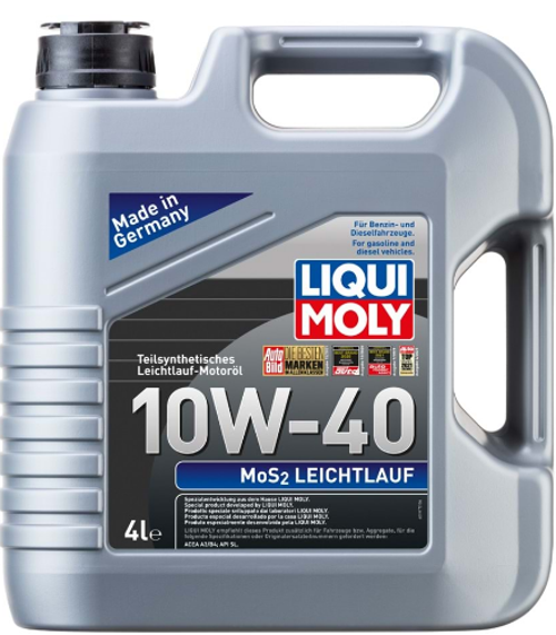 MoS2 Leichtlauf 10W-40 Motor Yağı (4 Litre) Yeni Üretim Tarihli