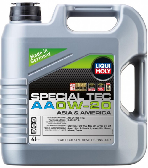 Special Tec AA 0W-20 Motor Yağı (4 Litre) Yeni Üretim Tarihli