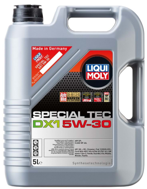 Special Tec DX1 5W-30 Motor Yağı (5 Litre) Yeni Üretim Tarihli