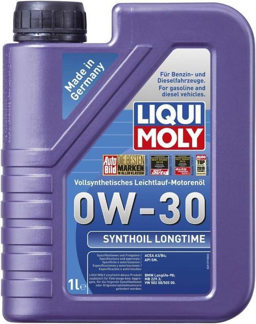 Synthoil Longtime 0W-30 (1 Litre) Yeni Üretim Tarihli