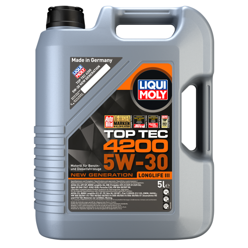Top Tec 4200 5W 30 Motor Yağı (5 Litre) Yeni Üretim Tarihli