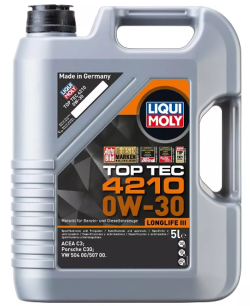 Top Tec 4210 0W-30 (5 Litre) Yeni Üretim Tarihli