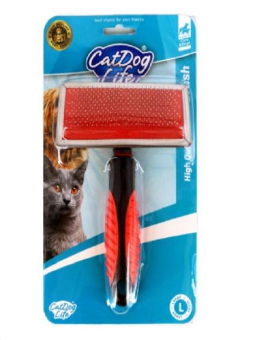 KEDİ ve KÖPEKLER İÇİN TELLİ FIRÇA (L)