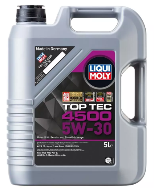 Top Tec 4500 5W-30 Motor Yağı (5 Litre) Yeni Üretim Tarihli
