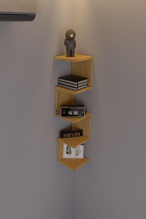Artix Zigzag Duvar Rafı Rivoli