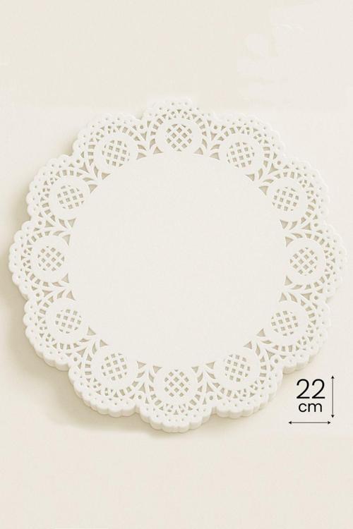 Dantel Kağıt 22 Cm 100Lü
