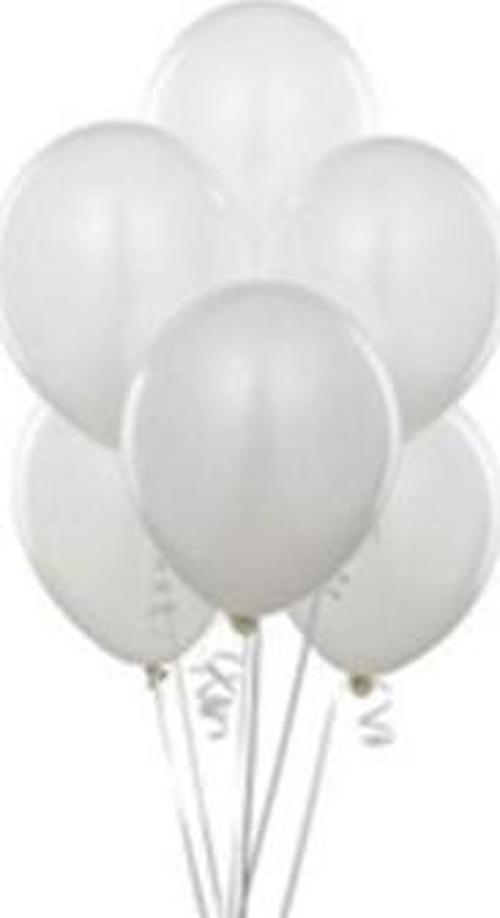 Balon 100 Adet - Beyaz (Lisinya)