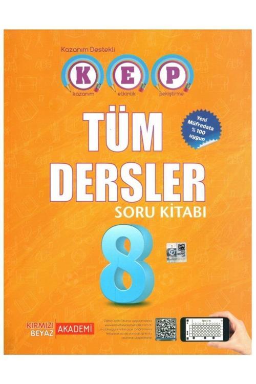 Kırmızı Beyaz Yayınları 8. Sınıf Lgs Tüm Dersler Kep Soru Bankası Kırmızı Beyaz Yayıncılık