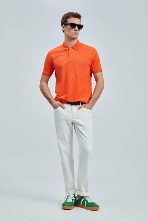 Laon Smart Erkek Polo Tişört Turuncu