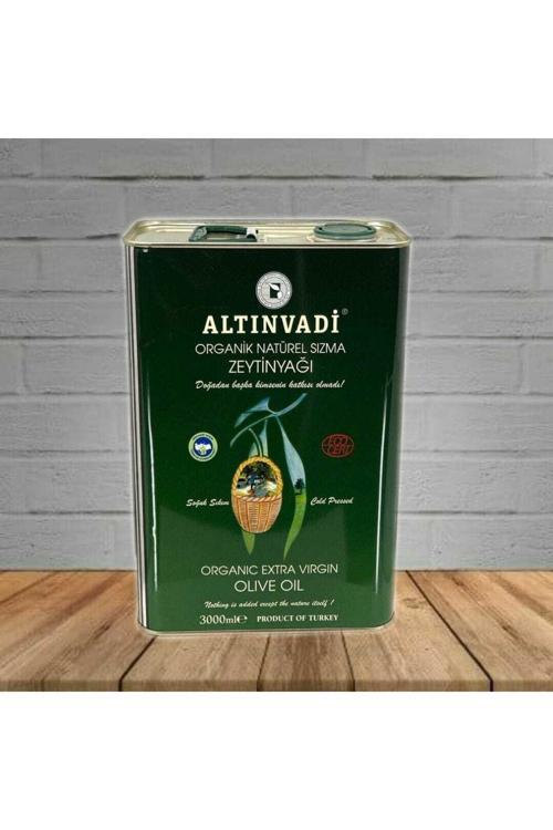3 lt Teneke Organik & Yüksek Polifenol (+380) Natürel Sızma Zeytinyağı