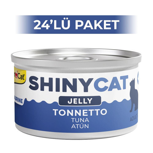 Shinycat Jöle İçinde Ton Balıklı Kedi Konservesi 70 gr 24 Adet