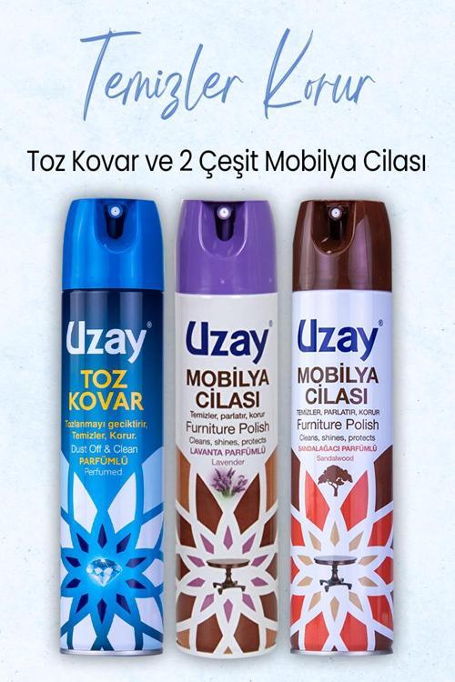 Toz Kovar ve 2 Çeşit Mobilya Cilası
