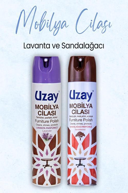 Mobilya Cilası Lavanta 300 ml ve Sandalağacı 300 ml