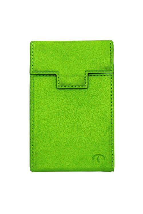 Deri Sigara Kutusu - Xlarge Boy / Fıstık Yeşili