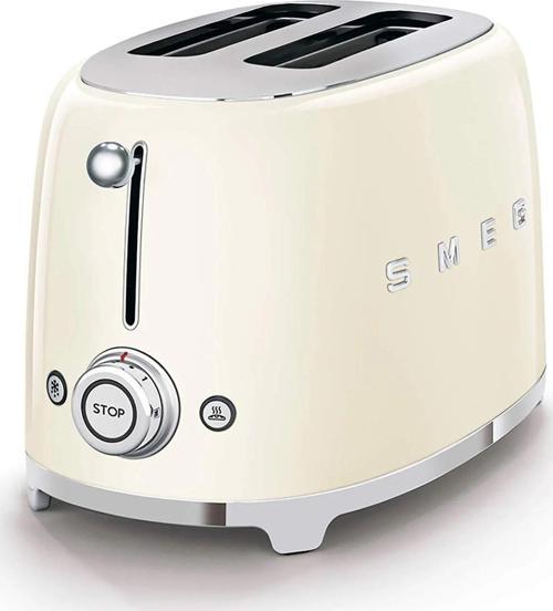 TSF01CREU Retro Krem 2X1 Slot Ekmek Kızartma Makinesi